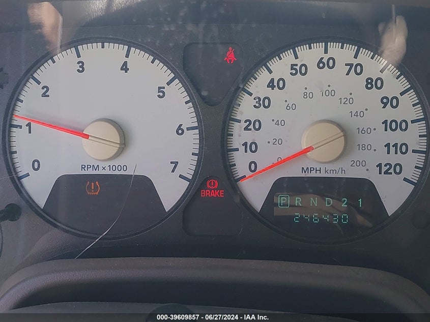 2008 Dodge Ram 1500 Slt VIN: 1D7HA18N68J173197 Lot: 39609857