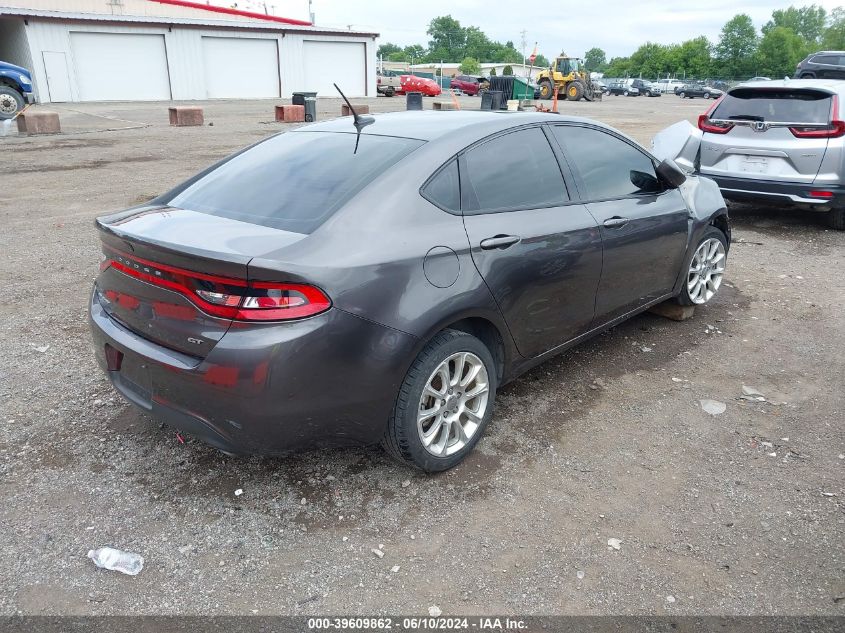 2014 Dodge Dart Gt VIN: 1C3CDFEB8ED906173 Lot: 39609862