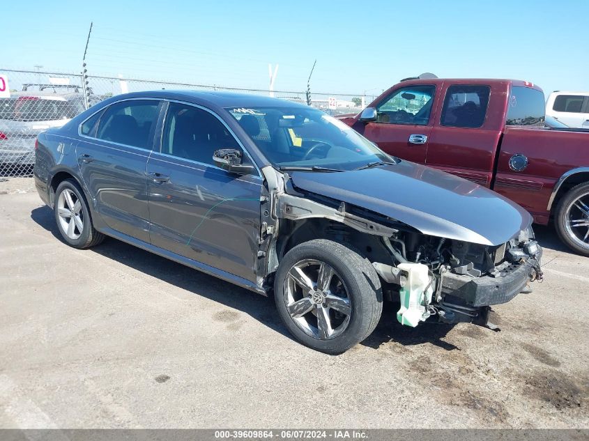 2013 Volkswagen Passat 2.0L Tdi Se VIN: 1VWBN7A35DC129770 Lot: 39609864