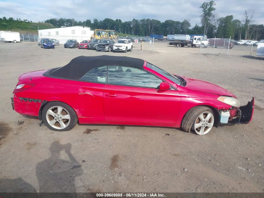 2005 Toyota Camry Solara Se VIN: 4T1FA38P55U057140 Lot: 39609885