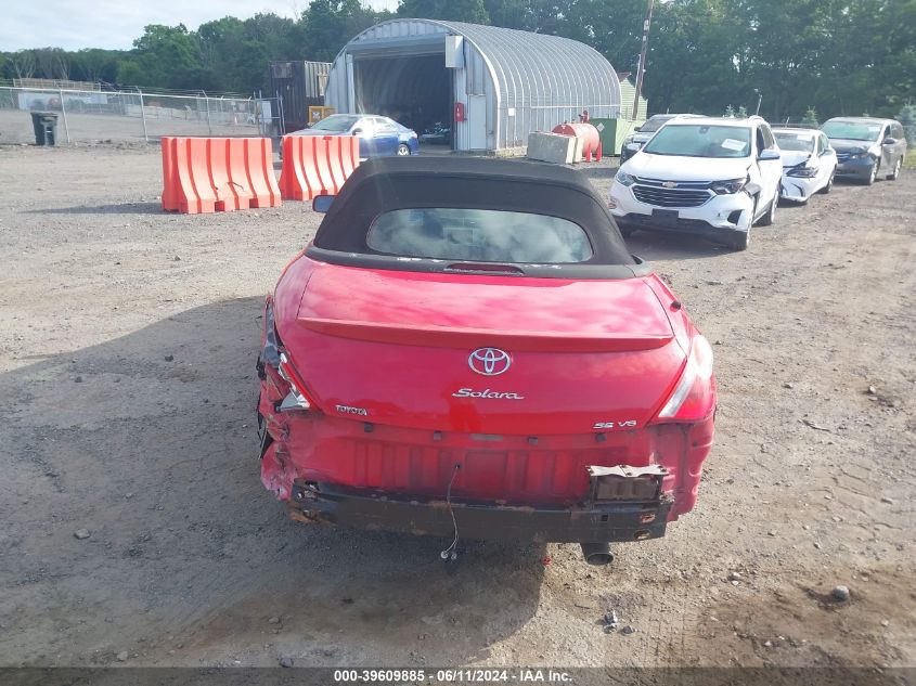 2005 Toyota Camry Solara Se VIN: 4T1FA38P55U057140 Lot: 39609885