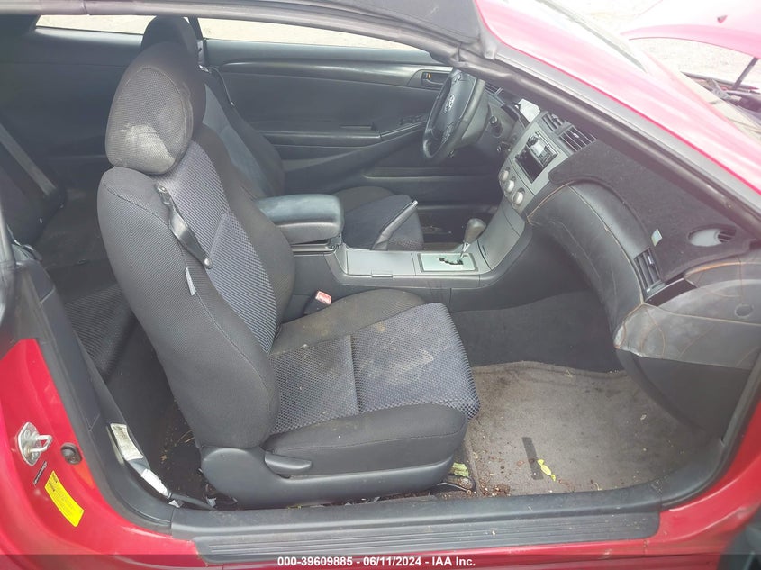 2005 Toyota Camry Solara Se VIN: 4T1FA38P55U057140 Lot: 39609885