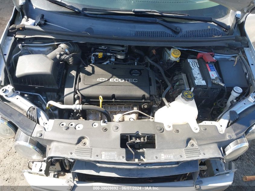 2014 Chevrolet Sonic Ltz Auto VIN: 1G1JE5SH8E4119610 Lot: 39609892