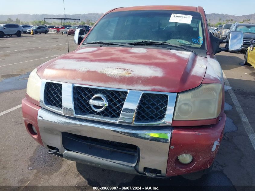 2004 Nissan Titan Se VIN: 1N6AA07A14N554637 Lot: 39609907