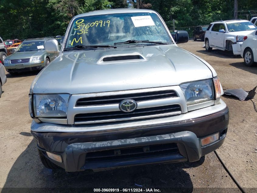 2000 Toyota 4Runner Sr5 V6 VIN: JT3HN86RXY0279367 Lot: 39609919