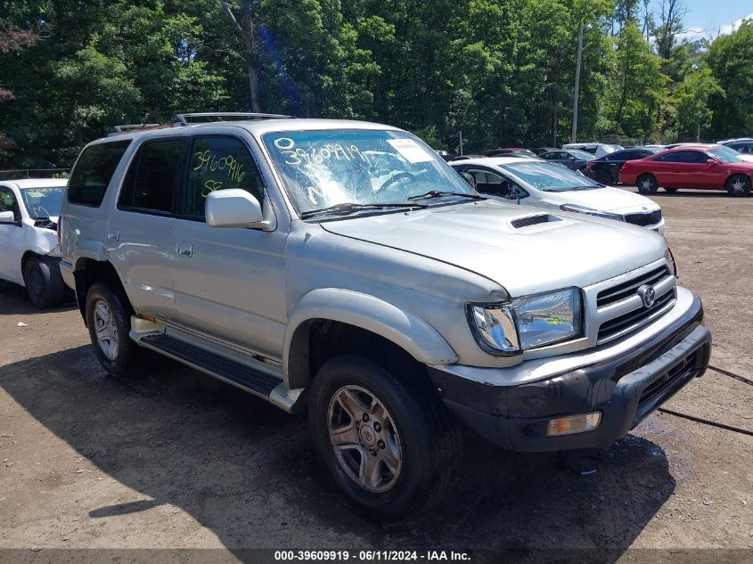 2000 Toyota 4Runner Sr5 V6 VIN: JT3HN86RXY0279367 Lot: 39609919