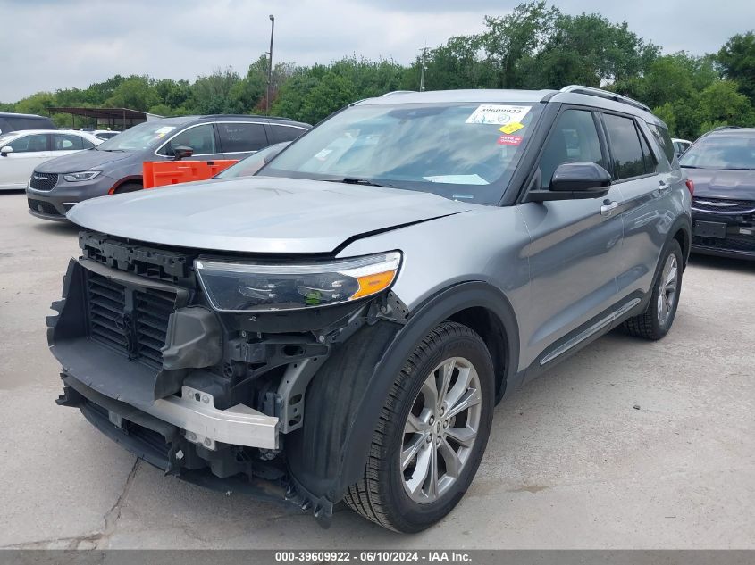 VIN 1FMSK7FH0MGB03341 2021 FORD EXPLORER LIMITED