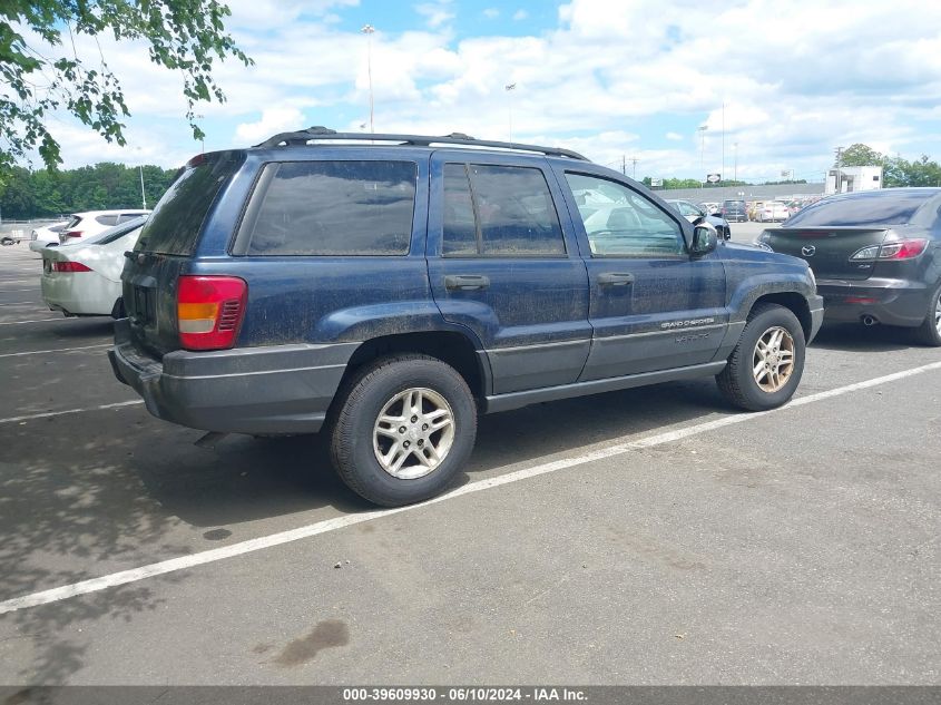 2004 Jeep Grand Cherokee Laredo VIN: 1J4GW48S84C127393 Lot: 39609930