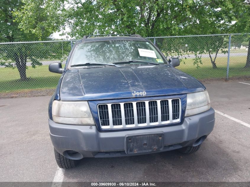 2004 Jeep Grand Cherokee Laredo VIN: 1J4GW48S84C127393 Lot: 39609930