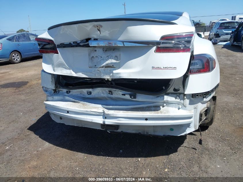 2020 Tesla Model S Performance Dual Motor All-Wheel Drive VIN: 5YJSA1E41LF397358 Lot: 39609933