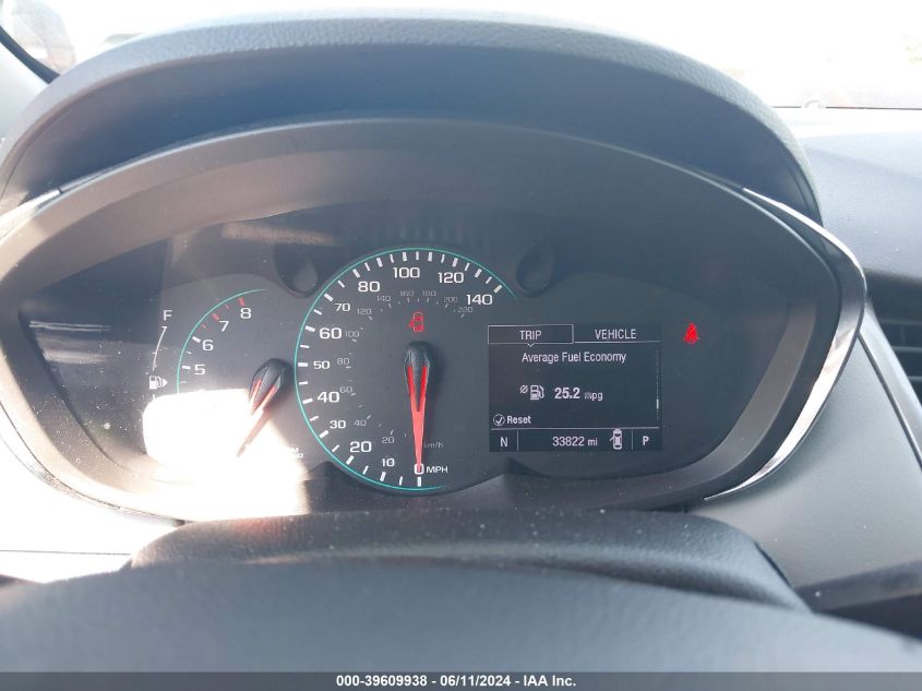 2020 Chevrolet Trax Fwd Lt VIN: KL7CJLSBXLB315680 Lot: 39609938