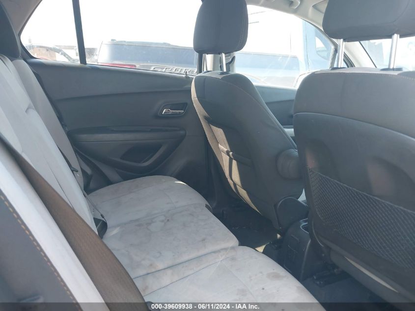 2020 Chevrolet Trax Fwd Lt VIN: KL7CJLSBXLB315680 Lot: 39609938