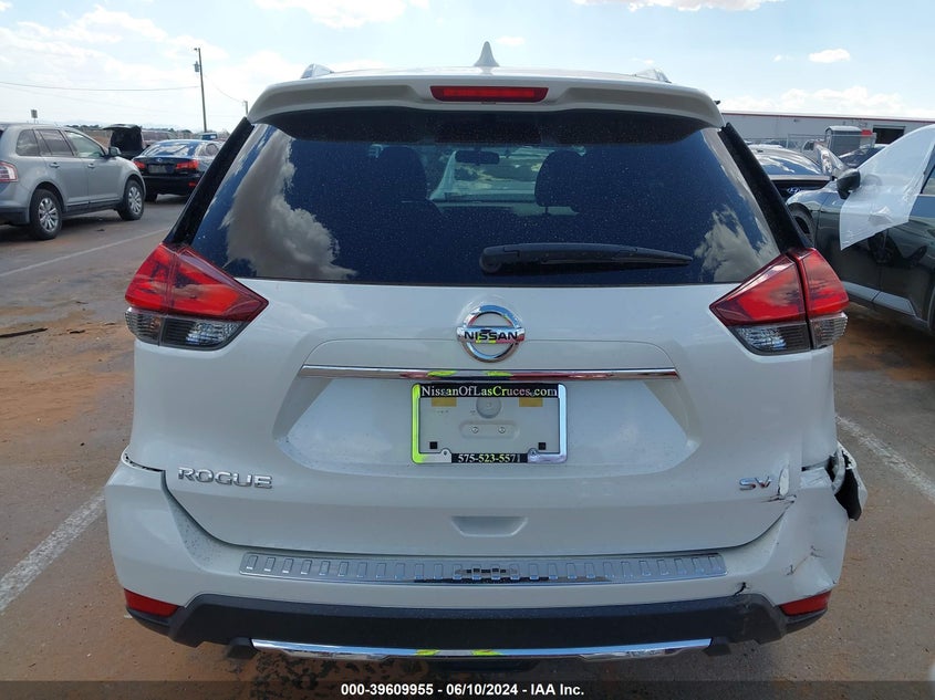 2018 Nissan Rogue Sv VIN: KNMAT2MT9JP607146 Lot: 39609955