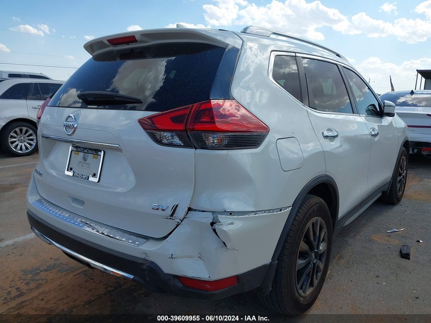 2018 Nissan Rogue Sv VIN: KNMAT2MT9JP607146 Lot: 39609955