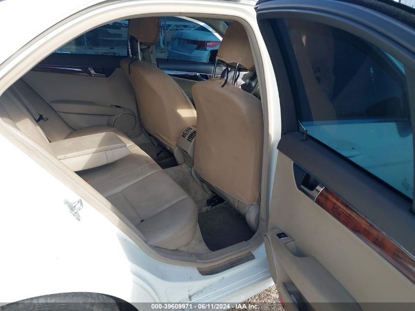 2011 Mercedes-Benz C 300 Luxury 4Matic/Sport 4Matic VIN: WDDGF8BB7BF648807 Lot: 39609971