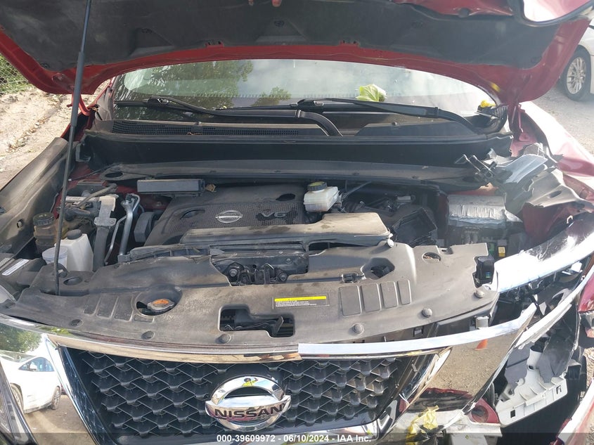 2014 Nissan Pathfinder Sl VIN: 5N1AR2MM6EC604141 Lot: 39609972