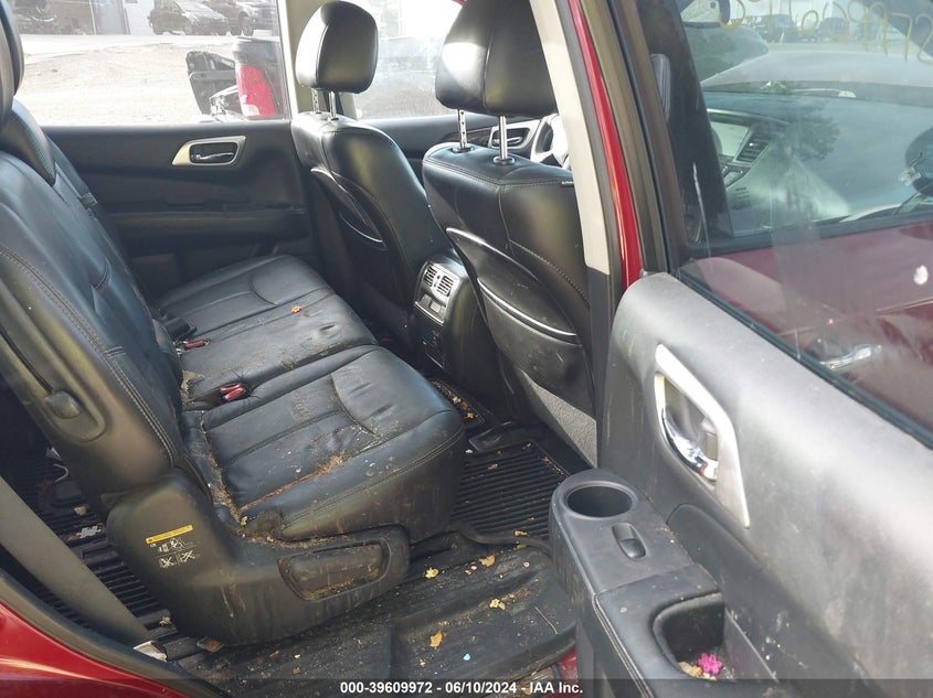 2014 Nissan Pathfinder Sl VIN: 5N1AR2MM6EC604141 Lot: 39609972