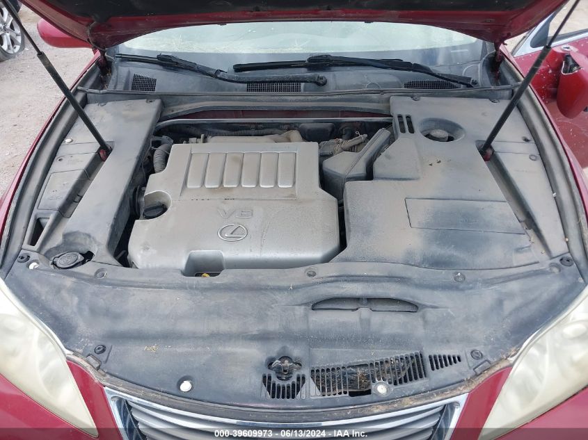 2009 Lexus Es 350 VIN: JTHBJ46G192321496 Lot: 39609973