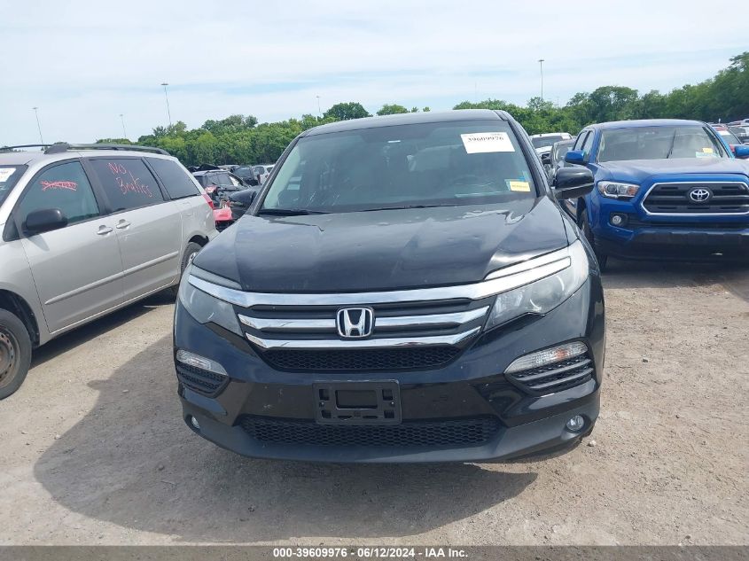 2017 Honda Pilot Ex VIN: 5FNYF5H32HB011396 Lot: 39609976