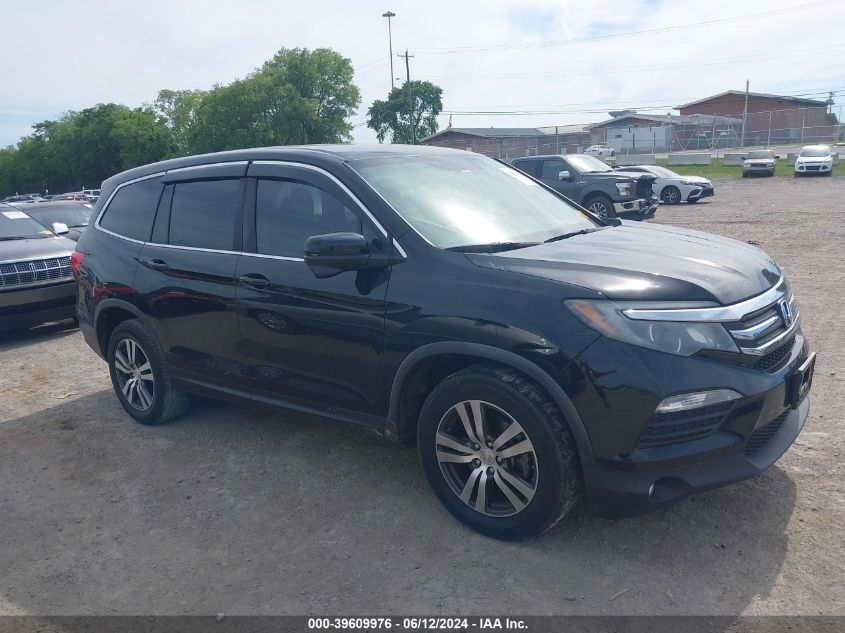 2017 Honda Pilot Ex VIN: 5FNYF5H32HB011396 Lot: 39609976