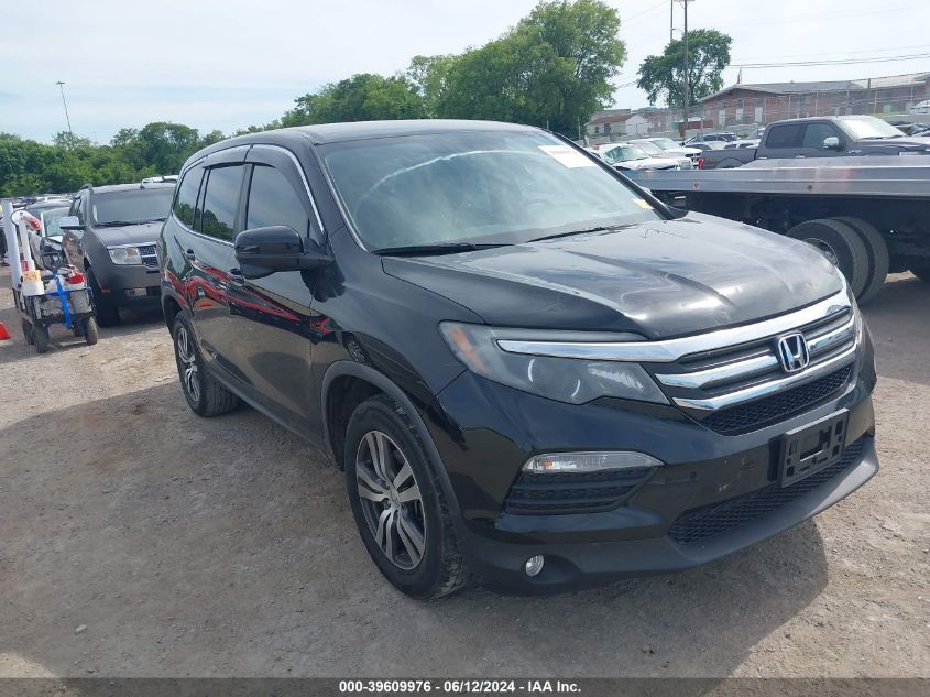 2017 Honda Pilot Ex VIN: 5FNYF5H32HB011396 Lot: 39609976