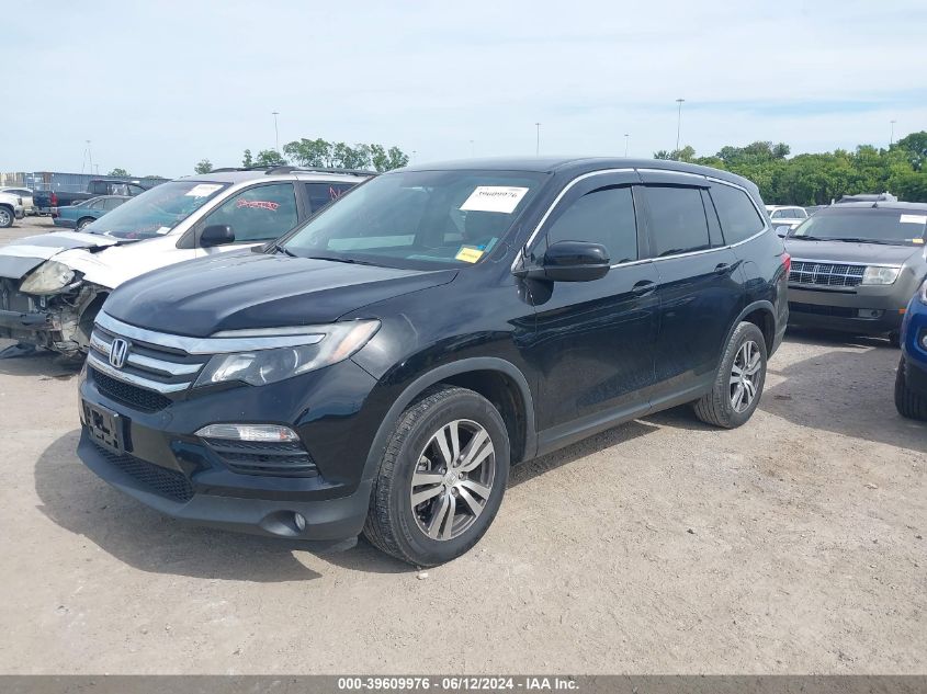 2017 Honda Pilot Ex VIN: 5FNYF5H32HB011396 Lot: 39609976