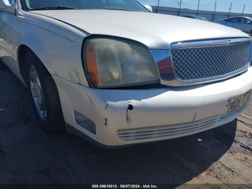 2003 Cadillac Deville Dhs VIN: 1G6KE57Y63U165182 Lot: 39610012