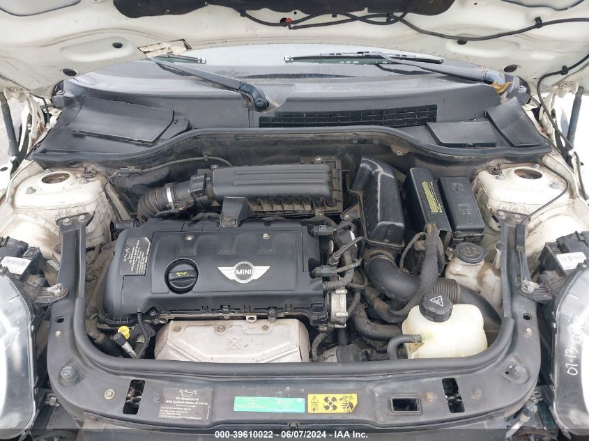 2012 Mini Cooper Clubman VIN: WMWZF3C56CT190112 Lot: 39610022