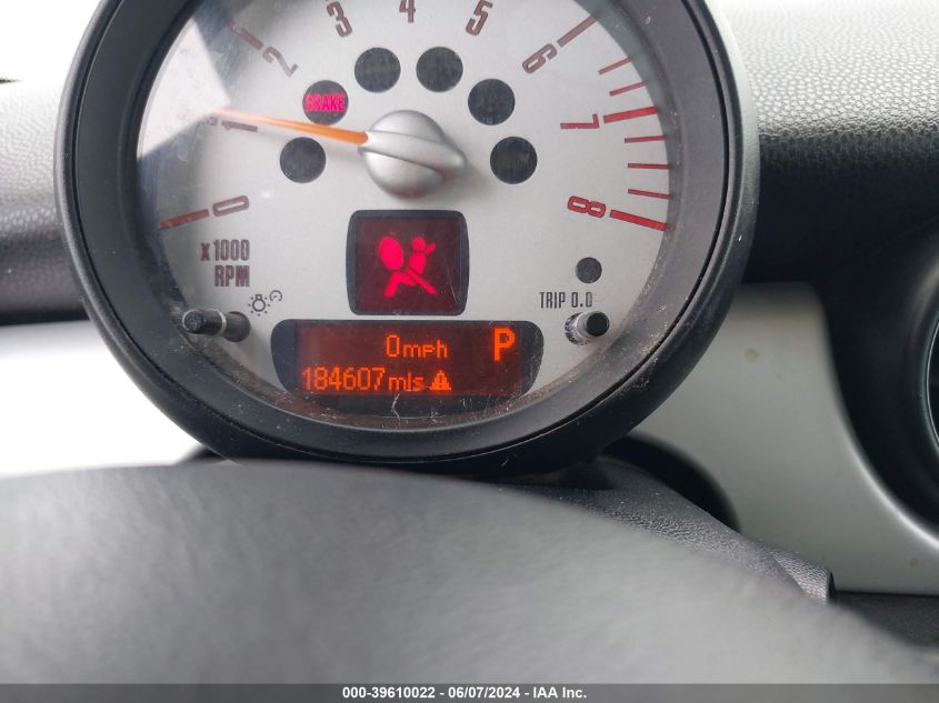 2012 Mini Cooper Clubman VIN: WMWZF3C56CT190112 Lot: 39610022