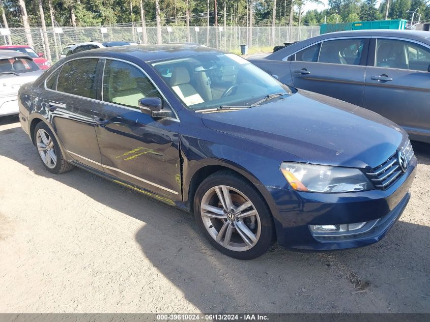 2014 Volkswagen Passat 2.0L Tdi Se VIN: 1VWBN7A39EC053441 Lot: 39610024