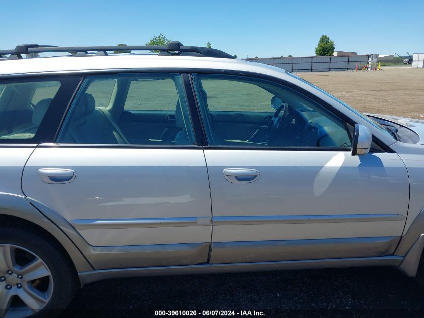 2005 Subaru Outback 3.0R L.l. Bean Edition VIN: 4S4BP86C954316853 Lot: 39610026