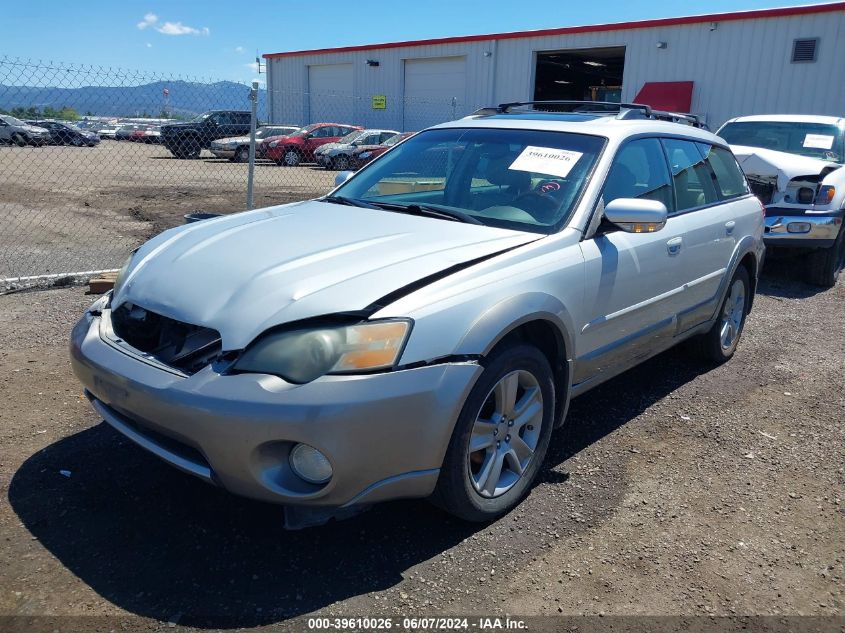 2005 Subaru Outback 3.0R L.l. Bean Edition VIN: 4S4BP86C954316853 Lot: 39610026