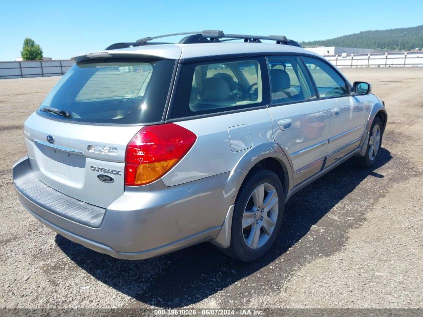 2005 Subaru Outback 3.0R L.l. Bean Edition VIN: 4S4BP86C954316853 Lot: 39610026