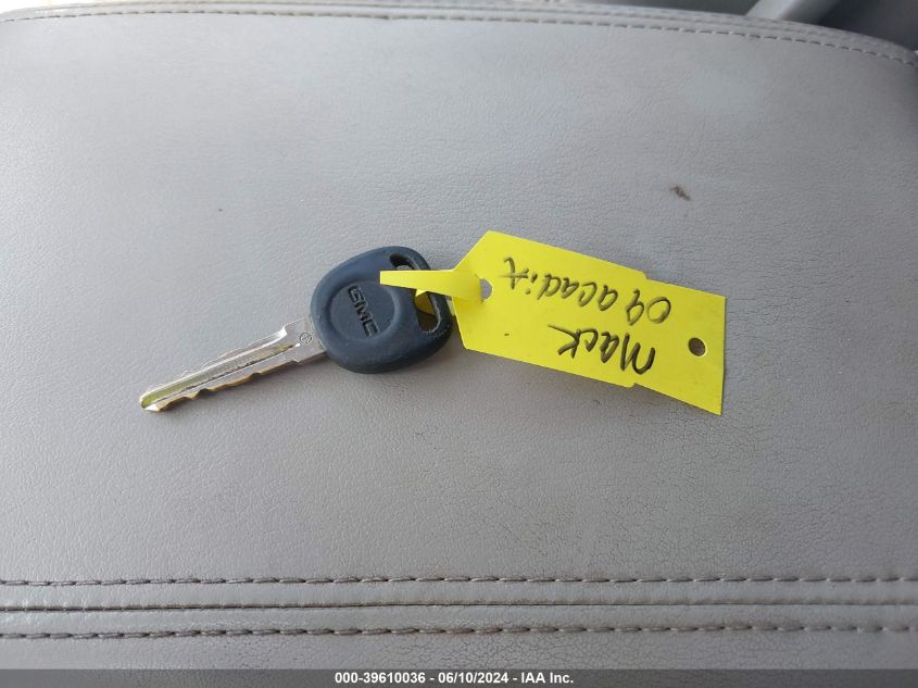 2009 GMC Acadia Slt-1 VIN: 1GKEV23D29J121237 Lot: 39610036