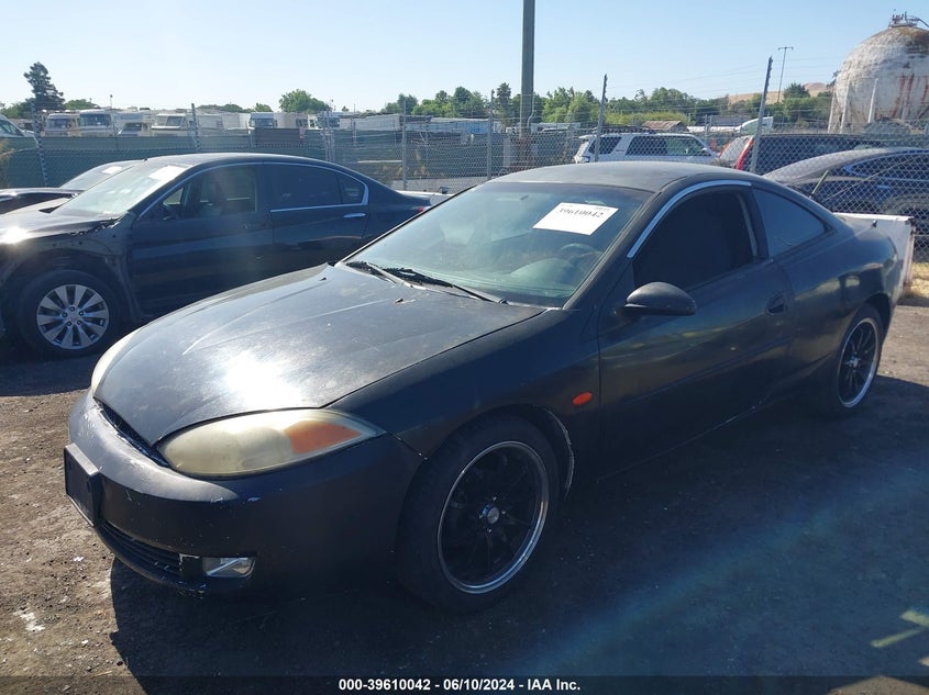 2002 Mercury Cougar V6 VIN: 1ZWFT61L625611534 Lot: 39610042