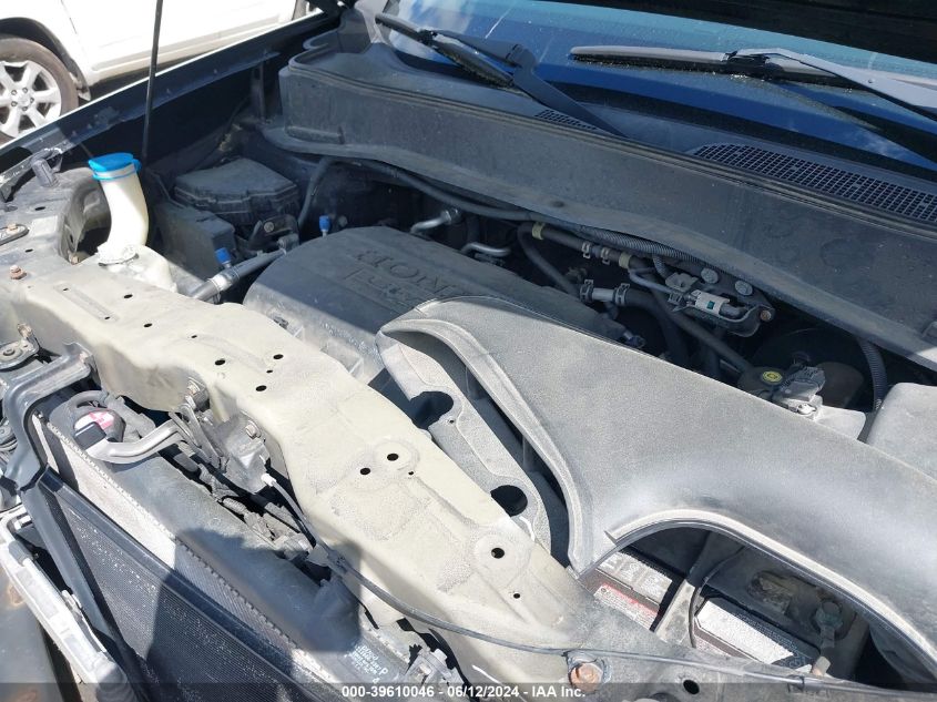 2012 Honda Pilot Lx VIN: 5FNYF4H24CB013256 Lot: 39610046