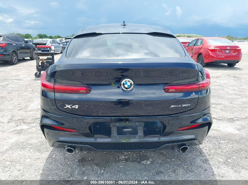 2020 BMW X4 xDrive30I VIN: 5UX2V1C09LLE67899 Lot: 39610051