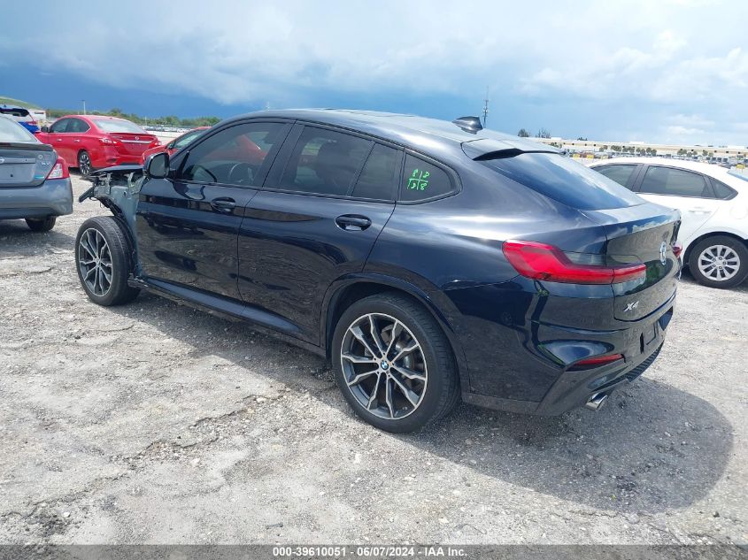 2020 BMW X4 xDrive30I VIN: 5UX2V1C09LLE67899 Lot: 39610051