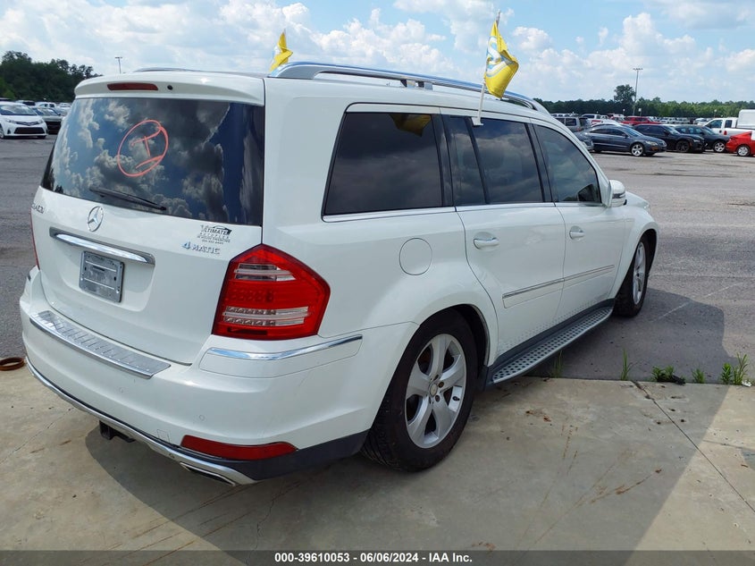 2011 Mercedes-Benz Gl 450 4Matic VIN: 4JGBF7BE7BA665558 Lot: 39610053