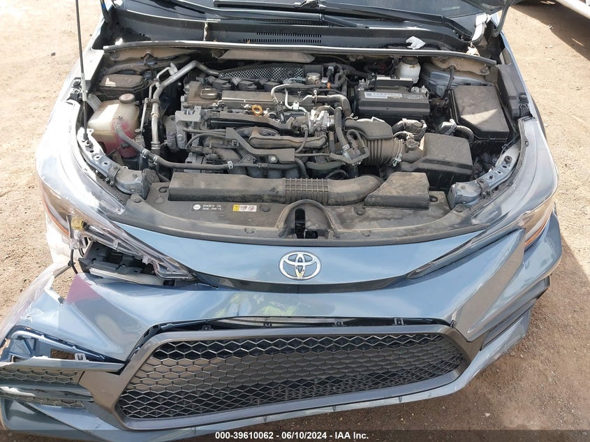 VIN 5YFS4MCE6MP073347 2021 TOYOTA COROLLA SE
