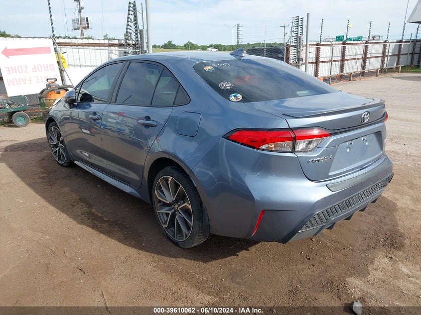 VIN 5YFS4MCE6MP073347 2021 TOYOTA COROLLA SE