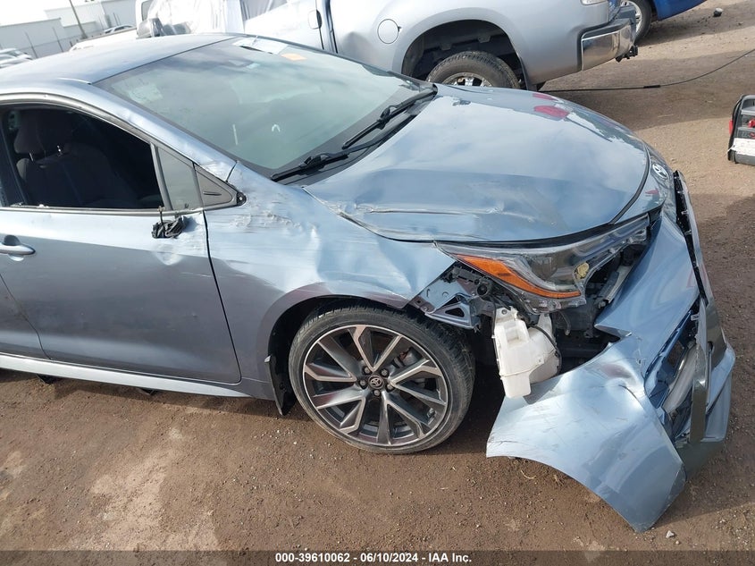 VIN 5YFS4MCE6MP073347 2021 TOYOTA COROLLA SE