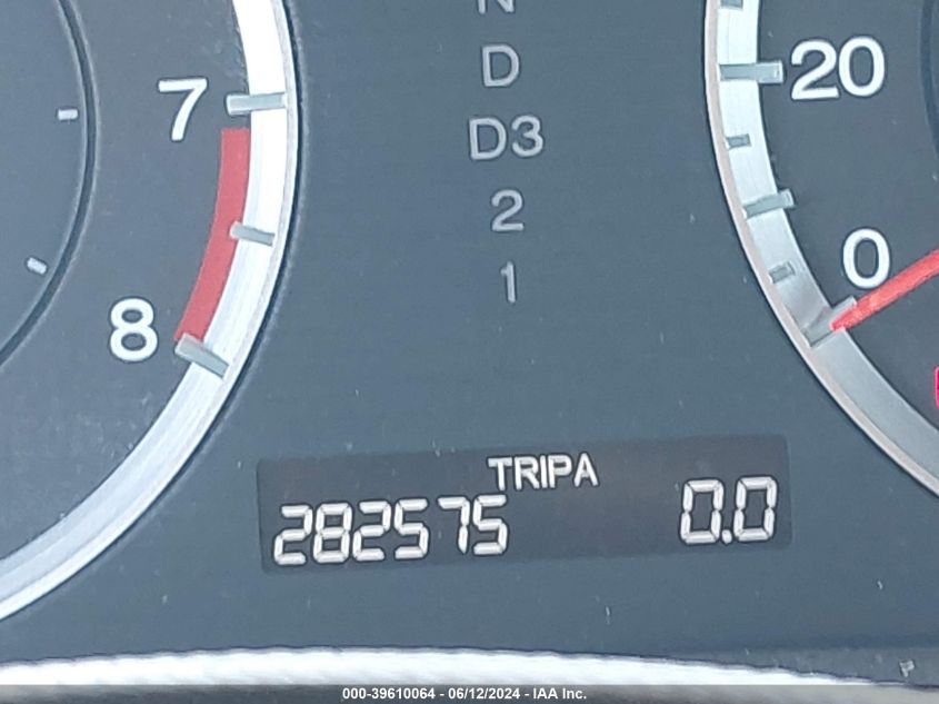 2009 Honda Accord 2.4 Ex VIN: 1HGCP26719A059334 Lot: 39610064