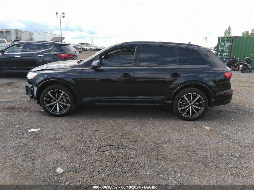 2021 Audi Q7 Premium Plus 55 Tfsi Quattro Tiptronic VIN: WA1LXAF70MD013262 Lot: 39610067