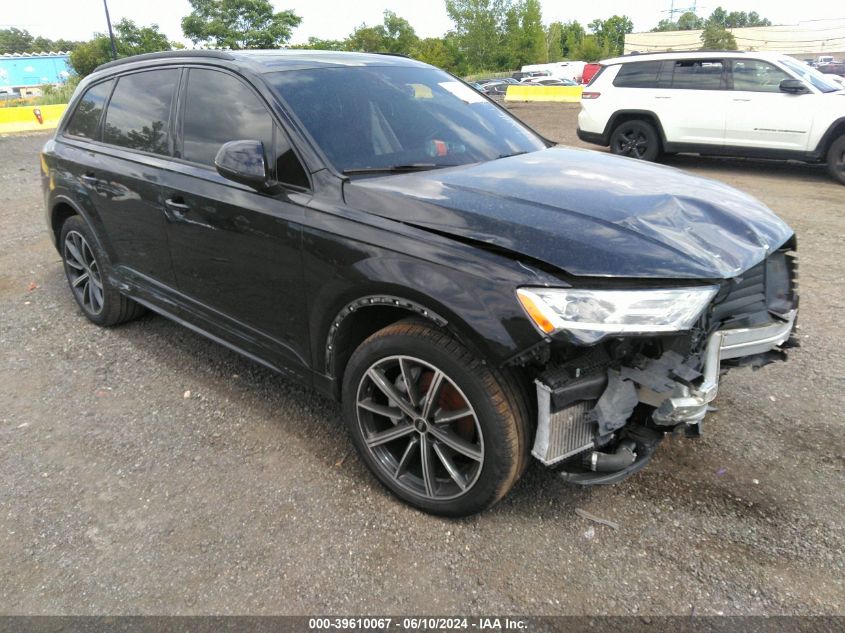 2021 Audi Q7 Premium Plus 55 Tfsi Quattro Tiptronic VIN: WA1LXAF70MD013262 Lot: 39610067