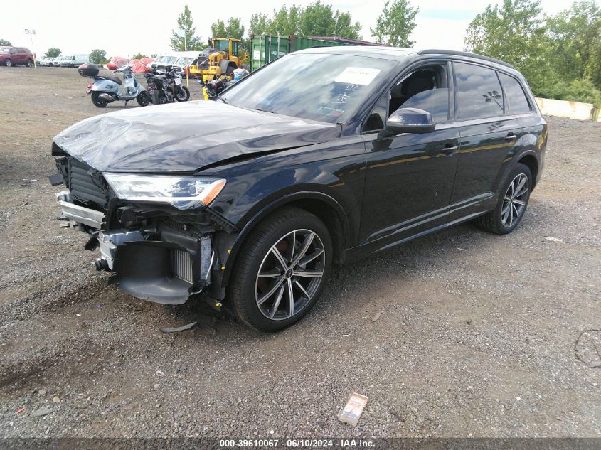 2021 Audi Q7 Premium Plus 55 Tfsi Quattro Tiptronic VIN: WA1LXAF70MD013262 Lot: 39610067