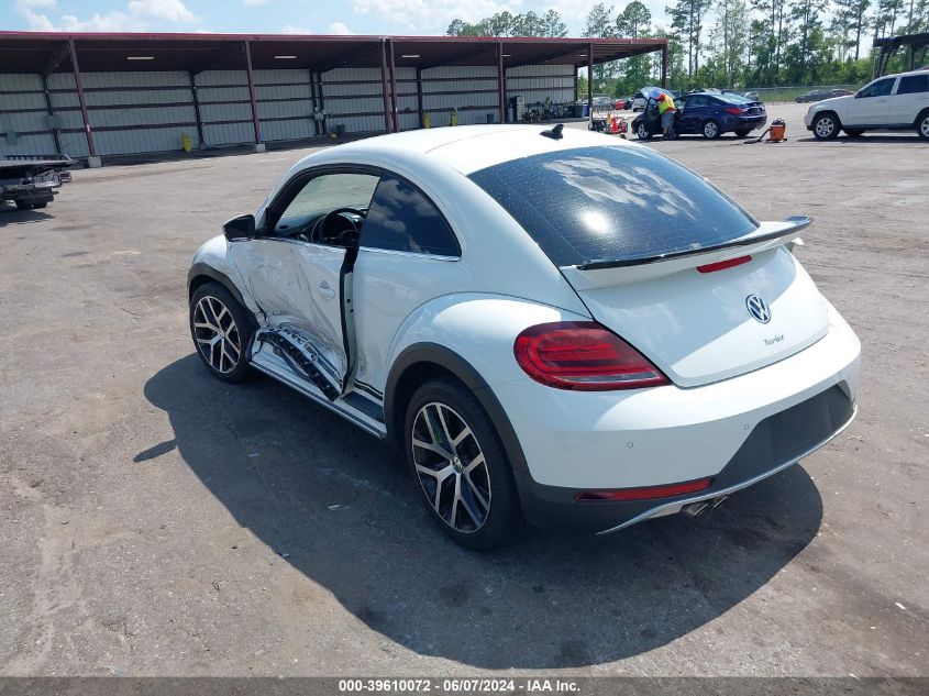 2017 Volkswagen Beetle 1.8T Dune VIN: 3VWS17AT0HM626922 Lot: 39610072