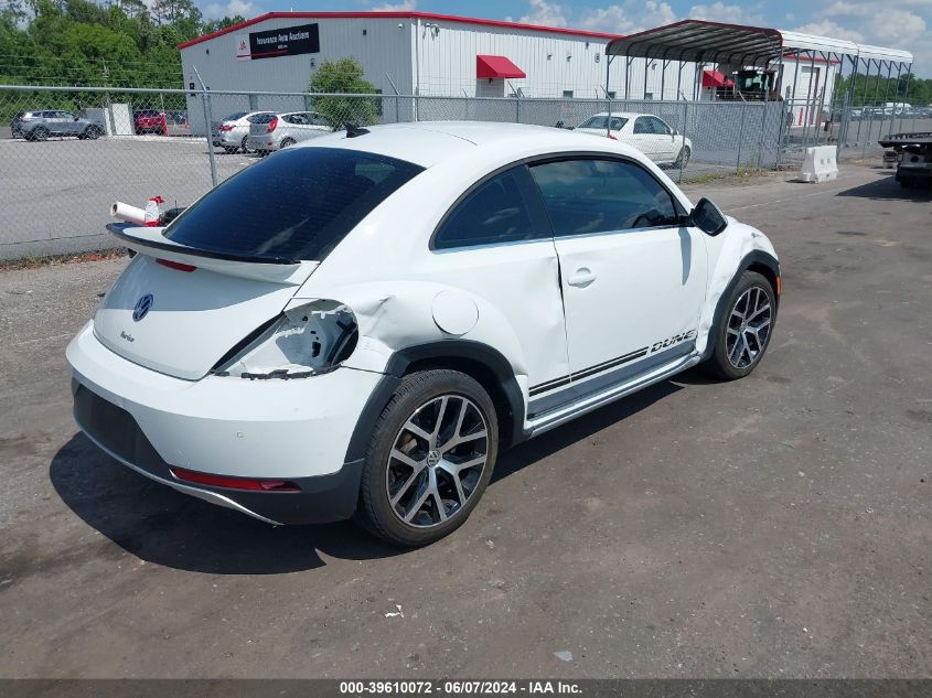 2017 Volkswagen Beetle 1.8T Dune VIN: 3VWS17AT0HM626922 Lot: 39610072