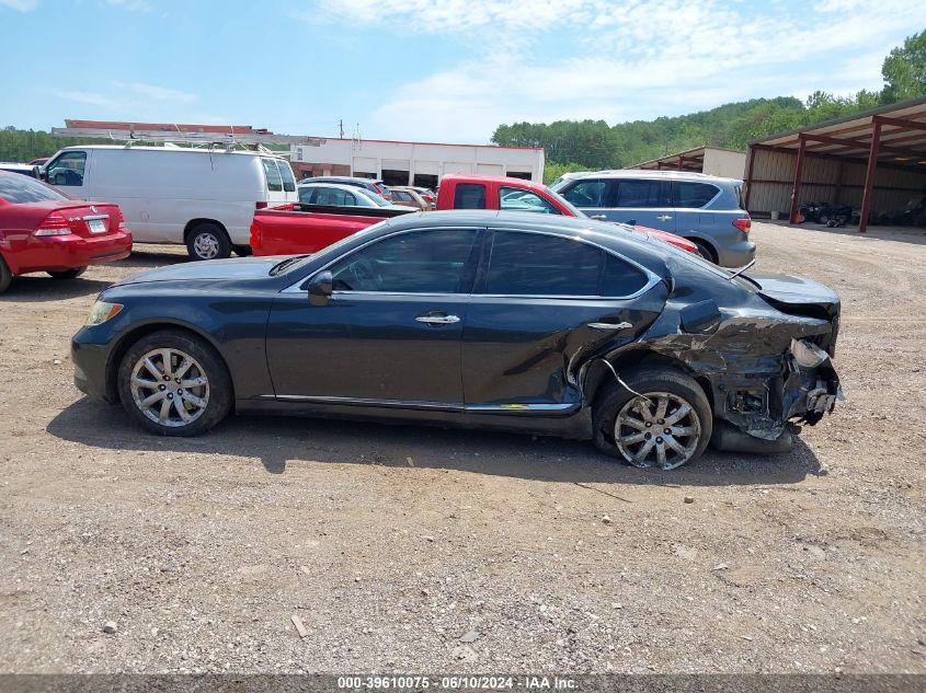 2009 Lexus Ls 460 VIN: JTHCL46F995002335 Lot: 39610075