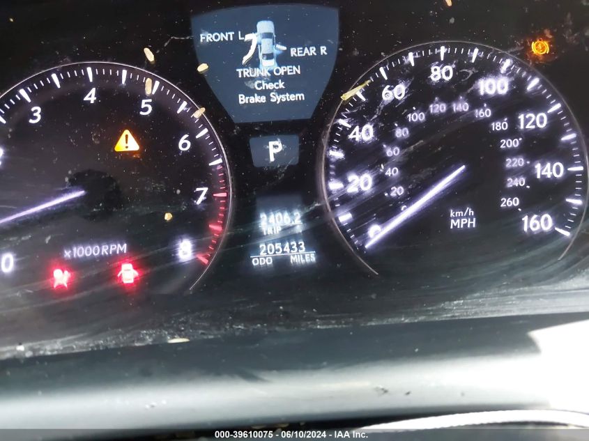 2009 Lexus Ls 460 VIN: JTHCL46F995002335 Lot: 39610075